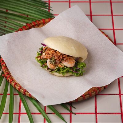 Гуа бао с креветкой в Сайгонкафе по цене 450 ₽