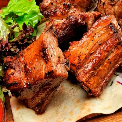 Свиные рёбрышки в Шашлычный Мир по цене 610 ₽