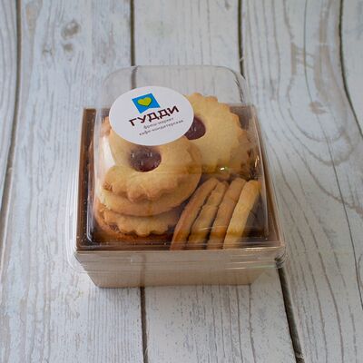 Печенье песочное с начинкой Абрикос в Гудди по цене 235 ₽