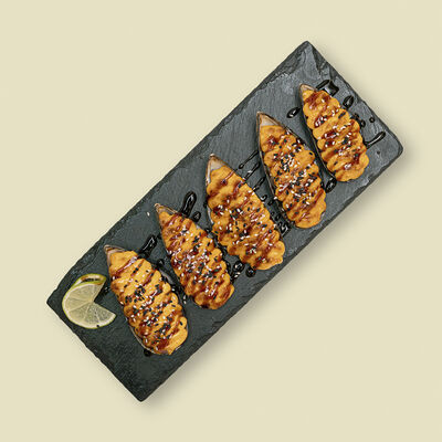 Запеченные мидии с яки соусом в Додома по цене 855 ₽