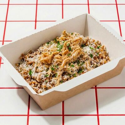 Гречка со рваной свининой в Кофемашина по цене 420 ₽