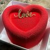 Бенто муссовый торт сердце love в Allowberry по цене 3700