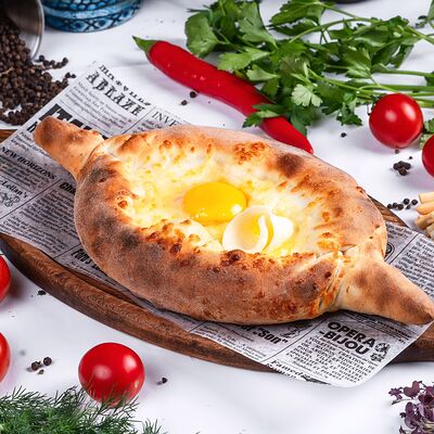 Хачапури по-аджарски в Тамада по цене 550 ₽