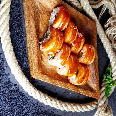 Филадельфия запеченная в Васаби по цене 429 ₽