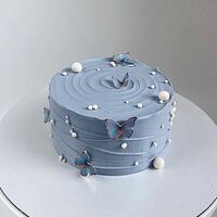Торт №5 ко дню рождения Ваниль-клубника в Кондитерская Cakesmile
