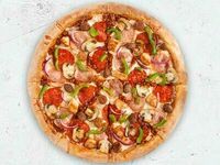 Супер Суприм Пицца Пан тесто в Pizza HeartPizza Hut
