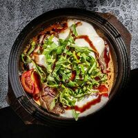 Телятина с моцареллой в Дюшес