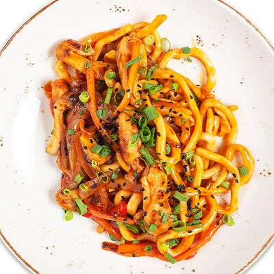 Удон с курицей в Итальянская Пиццерия по цене 599 ₽