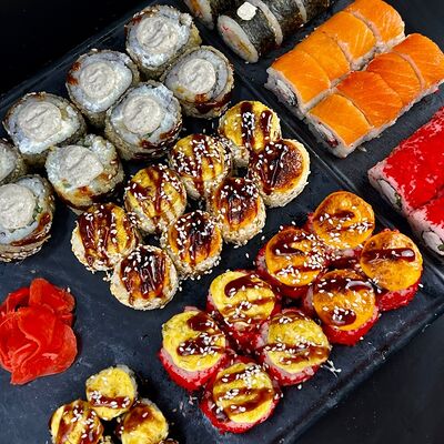 Восточный сет 54штв СУШИ ДВИЖ по цене 3000 ₽