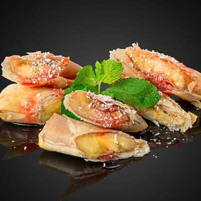 Банановый спринг ролл в Монако пицца по цене 540 ₽