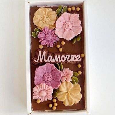Шоколадная плитка “Маме” в Tortterry по цене 900 ₽