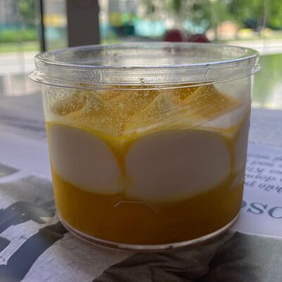 Пирожное в креманке Манго-маракуйяв Aesthetic & Coffee по цене 299 ₽