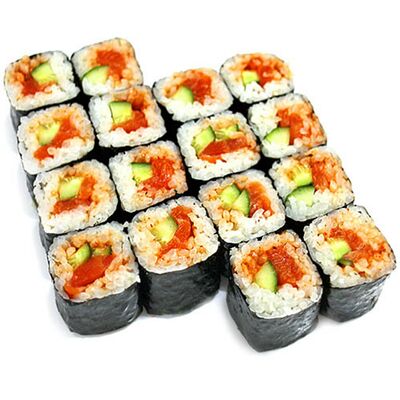 Острый ролл с лососем в Выбери Суши Пицца по цене 670 ₽