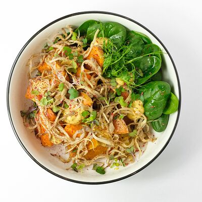 Батат с грибами в Raw to Go по цене 780 ₽