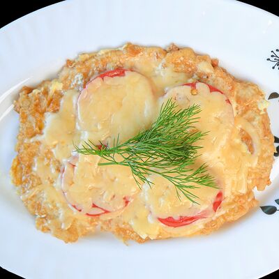 Куриная отбивная с сыром в Руккола по цене 30000 сум