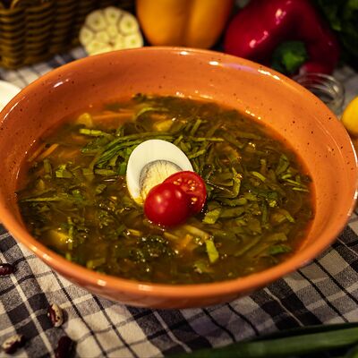 Суп щавелевый в Мзиани по цене 350 ₽