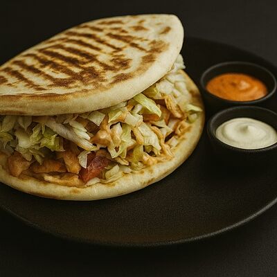 Гирос с курицей в Авто Япончик по цене 463 ₽