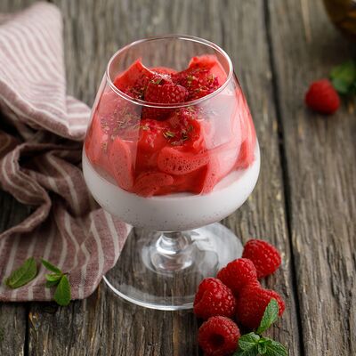 Панакота постная в Баклажан в ТЦ 