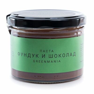 Паста Greenmania Фундук-Шоколад в Азбука Вкуса Экспресс Меню по цене 485 ₽