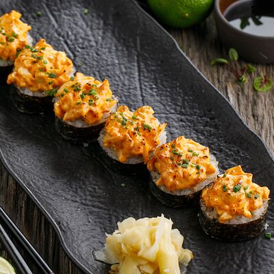 Фреш ролл с салатом из зелени в ЛарисуВаннуХочу по цене 330