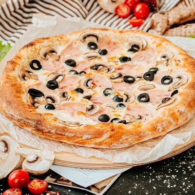 Пицца Ветчина и грибы в OK PIZZA по цене 590
