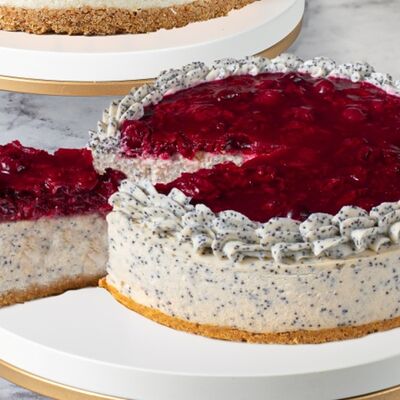 Чизкейк с маком и вишней в Кэрри по цене 390 ₽