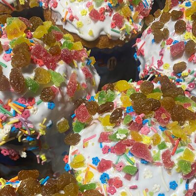 Кулич Цукаты-изюм в Хлебное место по цене 600 ₽