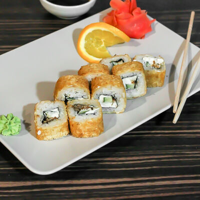 Ролл жареные с угрем в Ваби-Саби Халяль по цене 260