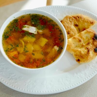 Уха в Hello olivia по цене 850 ₽