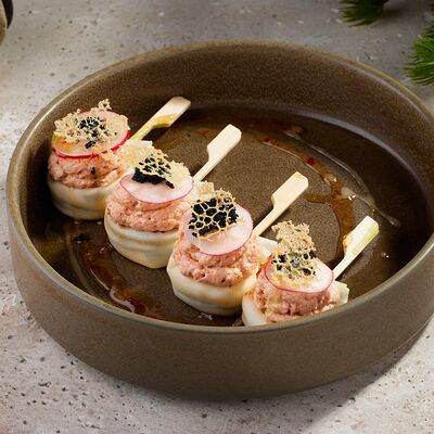 Риет из лосося в Паназия & Суши-рум по цене 710 ₽