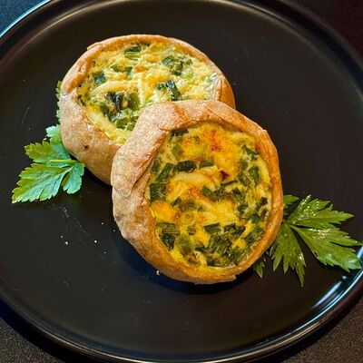 Перепечи с луком и яйцом в Кухня без границ по цене 90 ₽