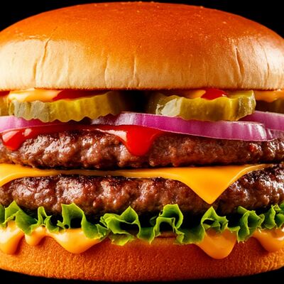 Дабл бургер в Durem по цене 555 ₽