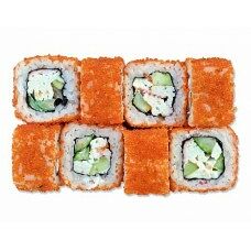 Калифорния с крабом 8 шт в Маленькая Флоренция по цене 613 ₽