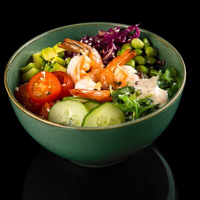Поке с креветками в Вкус и лосось по цене 650