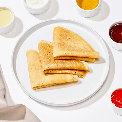 Блинчики классические с добавкой на выбор в Много лосося по цене 120