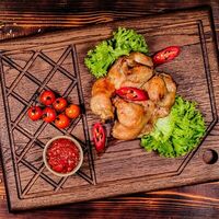 Цыпленок табака в The River Restaurant