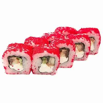 Калифорния с угрем в Онигири SUSHI по цене 360 ₽