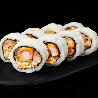 Острый ролл с креветкой в Sushi please по цене 970 ₽