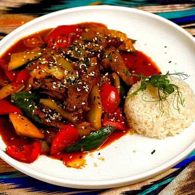 Острое мясо в Чайхана Арафа по цене 545 ₽