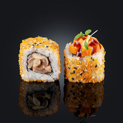 Ролл с тыквой и грибами в Якитория по цене 317