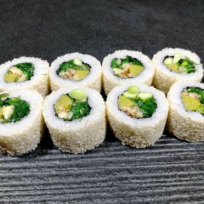 Ролл Зеленый Боб в кунжуте в Life Rolls по цене 165