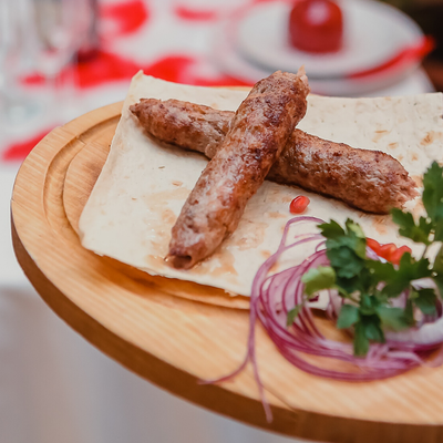 Люля-кебаб из свинины и говядины в Багратиони по цене 510 ₽