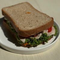 Тостовый с индейкой в Сельдерей