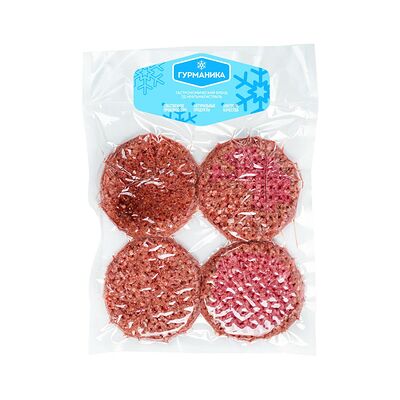 Котлета для бургера из говядины Гурманика Айс в Магбургер & Братья Караваевы по цене 359