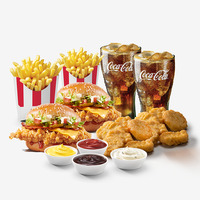 Двойной Удар по голоду в KFC