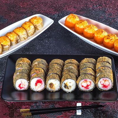 Hot Set в Lasosь Sushi&Rolls по цене 2990 ₽