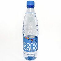 Вода BonAqua в SAAG Cafe