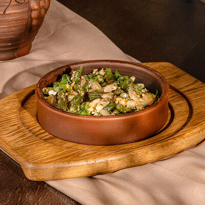 Фасоль с яйцом в Аджикинежаль по цене 250 ₽