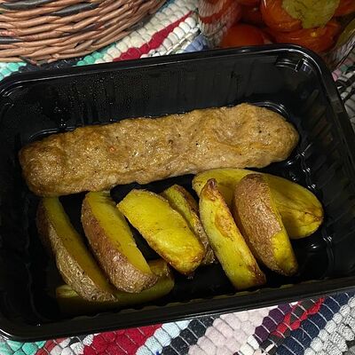 Люля Говядина-свинина с печеным картофелем в Сули по цене 260 ₽