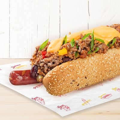 Чили-чиз Хот-дог с сосиской кнакерс в Stardogs по цене 339 ₽